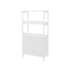 Bedroom cabinet - living room cabinet - bathroom cabinet - storage cupboard - wood - white