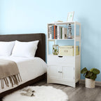 Bedroom cabinet - living room cabinet - bathroom cabinet - storage cupboard - wood - white