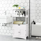 Bedroom cabinet - living room cabinet - bathroom cabinet - storage cupboard - wood - white