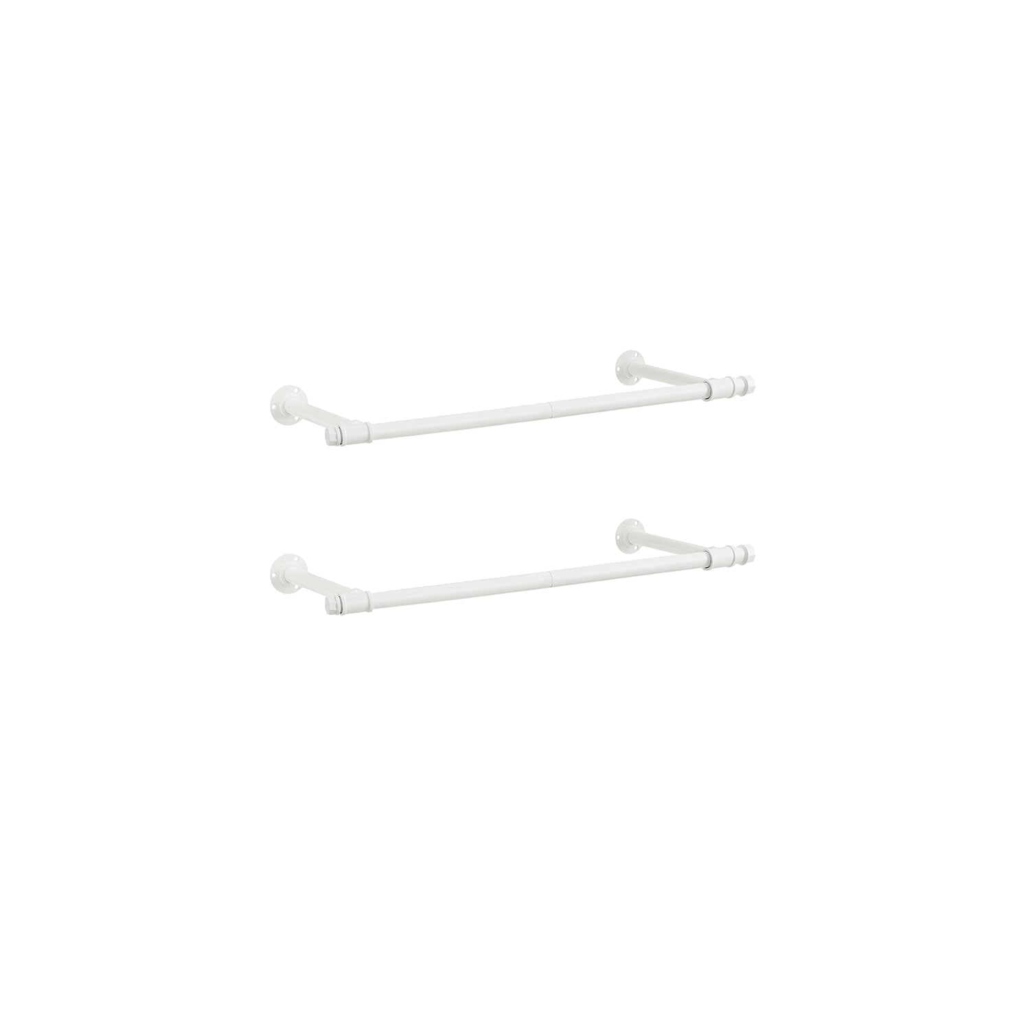 Clothing rod for the wall 30 x 84 x 7 cm