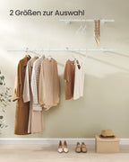 Clothing rod for the wall 30 x 84 x 7 cm