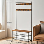 Coat rack - Detached clothing rack with storage space