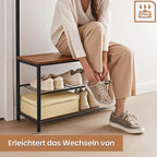 Coat rack - Detached clothing rack with storage space