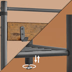Coat rack - Detached clothing rack with storage space