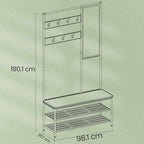 Coat rack - with mirror