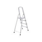 Household Radder - 4 Levels - Aluminum - Anti -slip - Silver