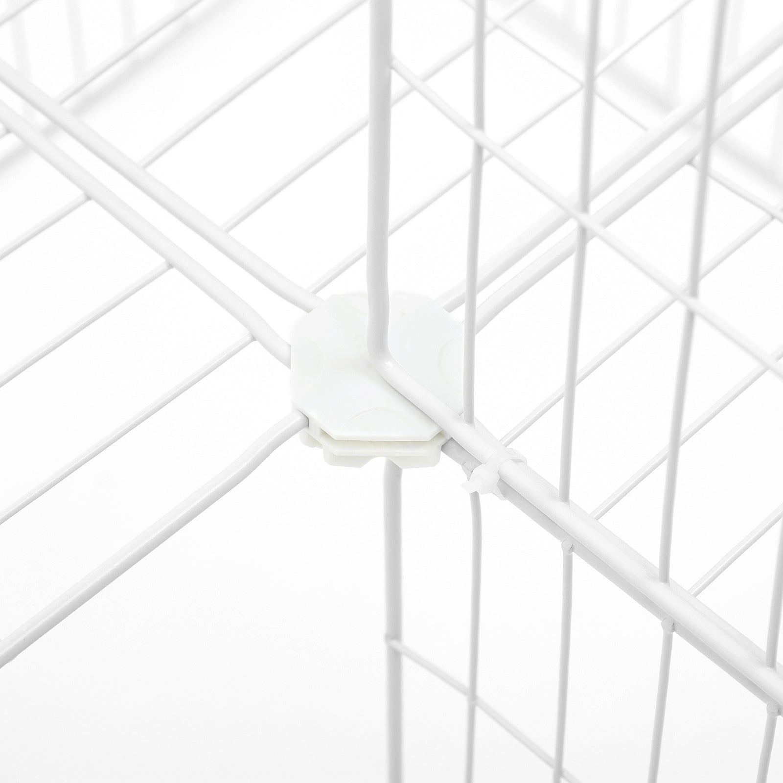 Animal cage - Fence for rabbit/hamster/guinea pig - silver