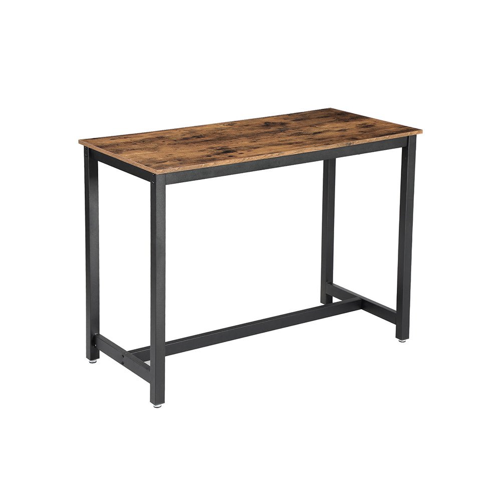 Bar table - kitchen table - industrial design - brown/black
