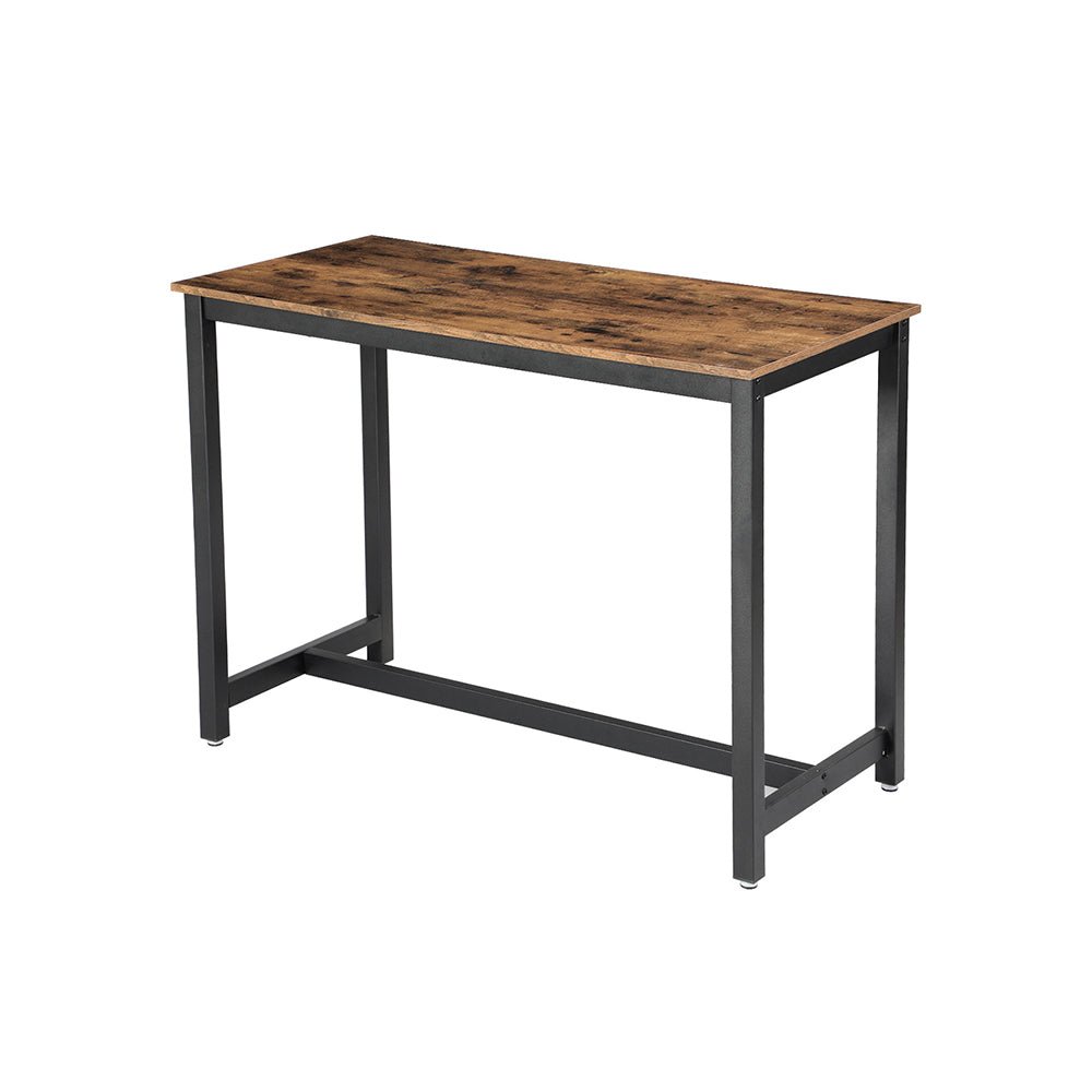 Bar table - kitchen table - industrial design - brown/black