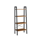 Bookcase - 4 levels - Ladder rack - Industrial