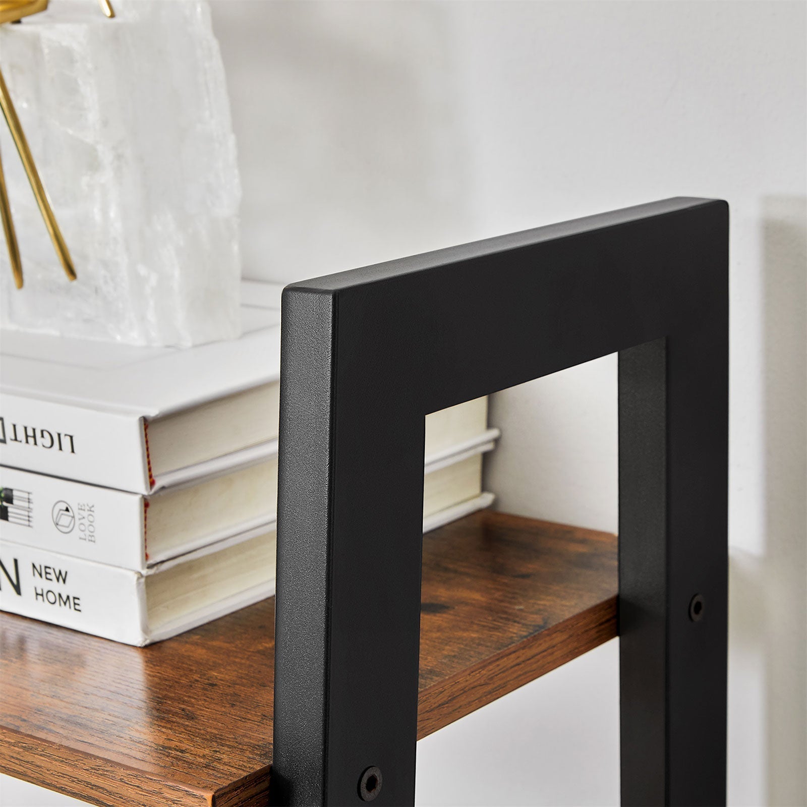 Bookcase - 4 levels - Ladder rack - Industrial