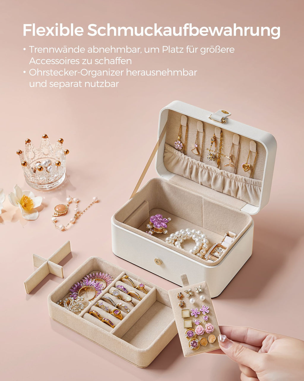 Jewelry box-For larger accessories-Gift Idea-Wolkwit