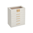 Jewelry box-5 drawers-Modern-Bosgroen-Goud