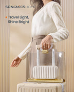 Small jewelry box - Cloudy White - Elegant & Compact
