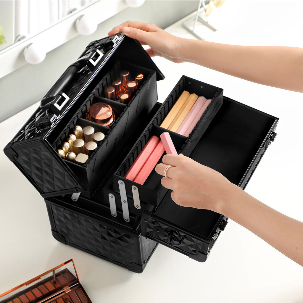 Cosmetic case - with black handle