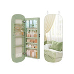 Wall cabinet - With mirror surface - White