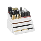 Make-up Organizer-White Acrylic