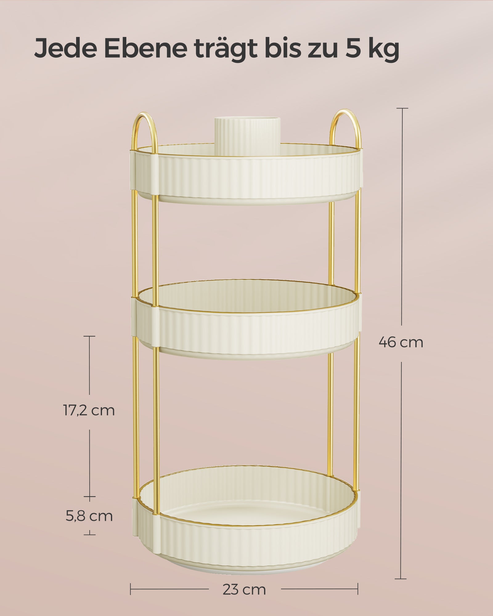 Make-up Organizer-Rotating-Gift Idea-Wolkwit