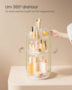 Make-up Organizer-3 levels-Gift Idea-Transparent