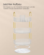 Make-up Organizer-3 levels-Gift Idea-Transparent