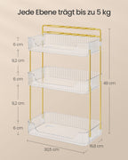 Rectangular Make-up Organizer-Gift Idea-Transparent