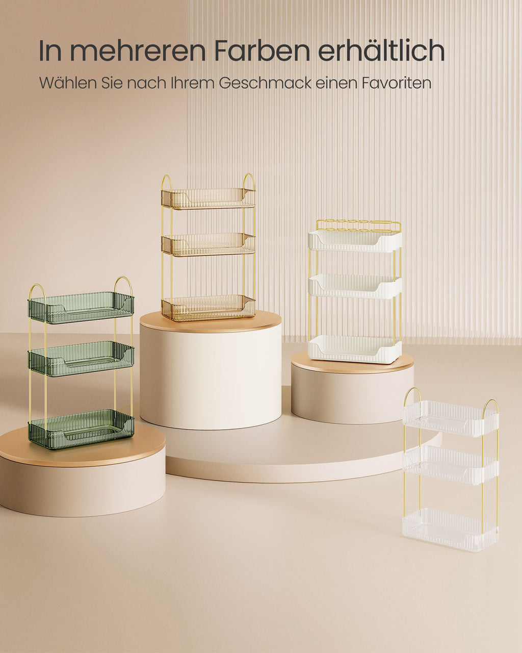 Rectangular Make-up Organizer-Gift Idea-Transparent