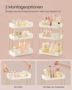 Rectangular Make-up Organizer-Gift Idea-Wolkwit