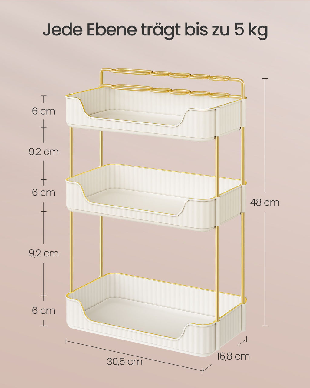 Rectangular Make-up Organizer-Gift Idea-Wolkwit