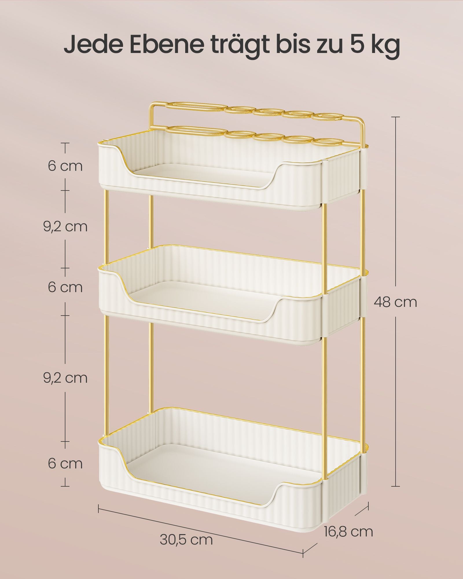 Rectangular Make-up Organizer-Gift Idea-Wolkwit