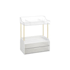 Make-up organizer 4 levels 20 x 32 x 39.1 cm, transparent