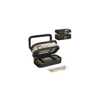 Make-up bag with jewelry box ink-black