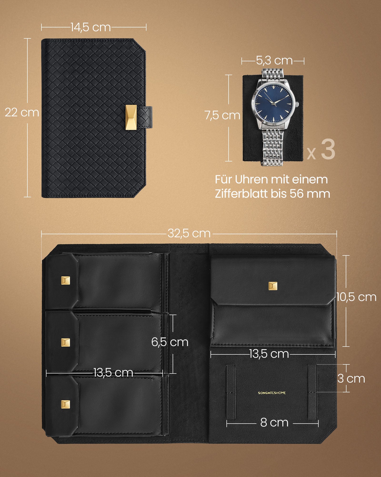 Watch axle - for the road - Ronne collection