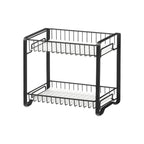Herb rack - kitchen rack - countertop organizer - bathroom rack - black