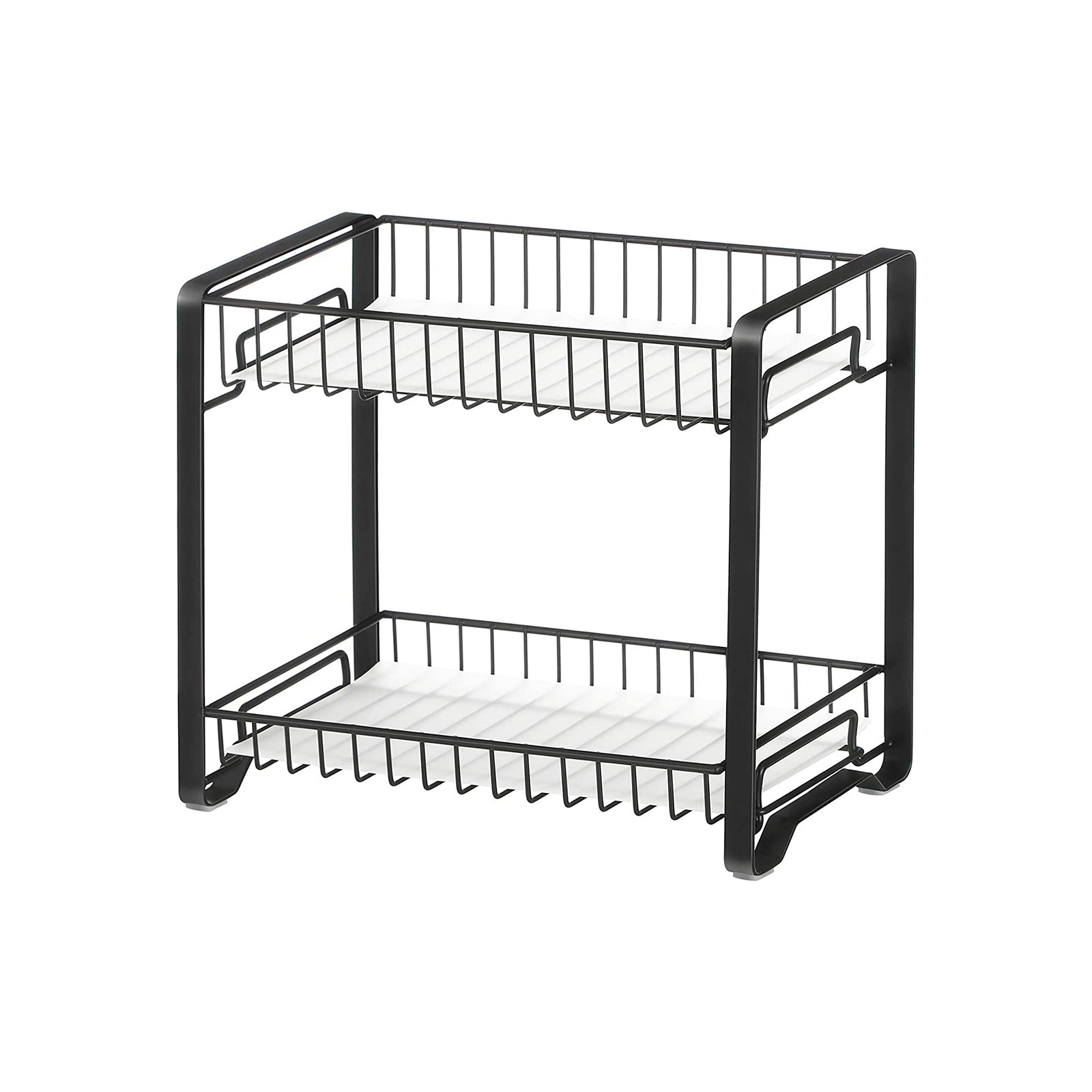 Herb rack - kitchen rack - countertop organizer - bathroom rack - black