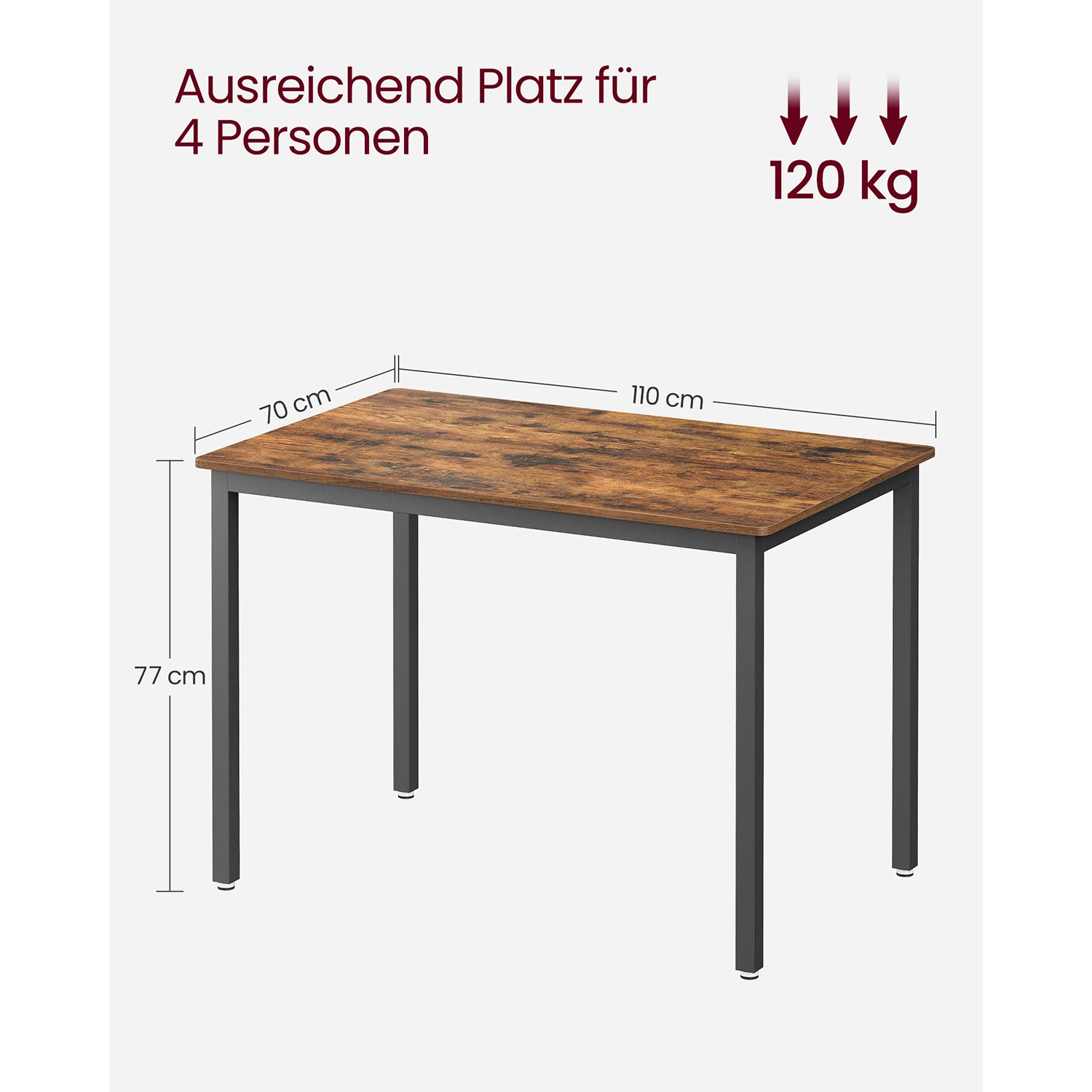 Dining room table - for 4 people