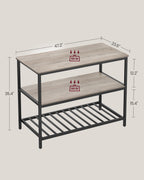 Kitchenplank - 3 levels - 60 × 120 × 90 cm - Industrial Design