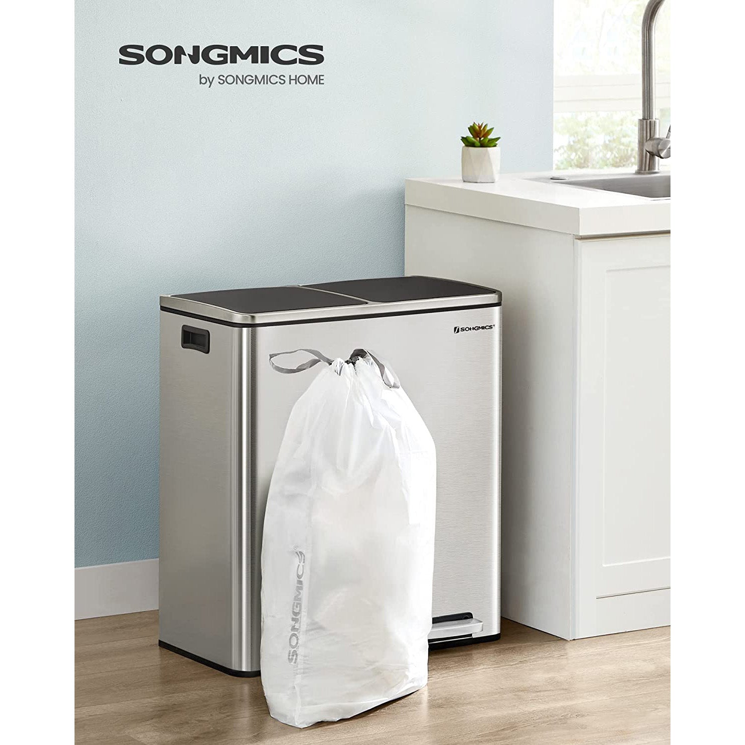 30-liter garbage bag with drawstring, a total of 180 pieces