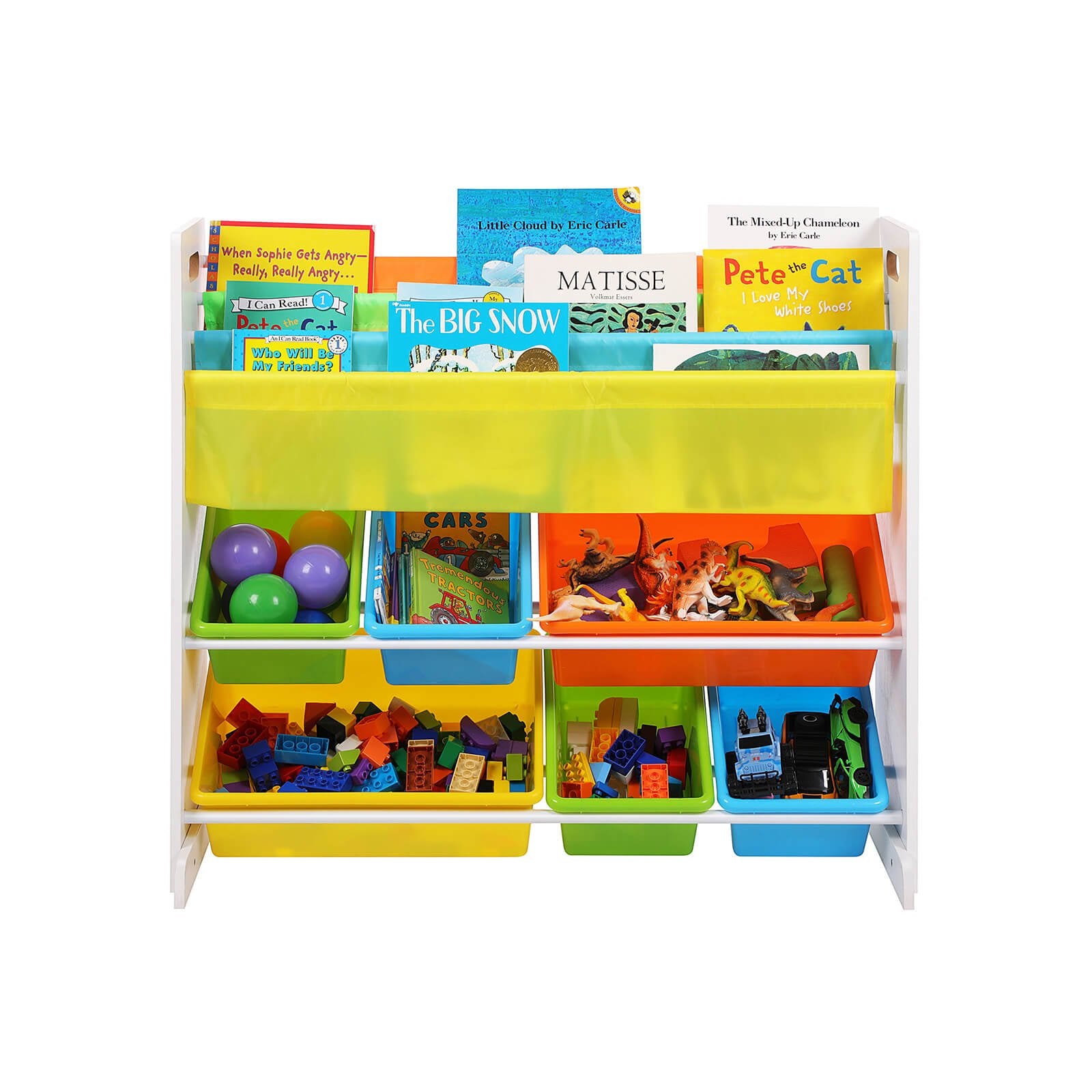 Children's cabinet - For Toys and Books - Colorful