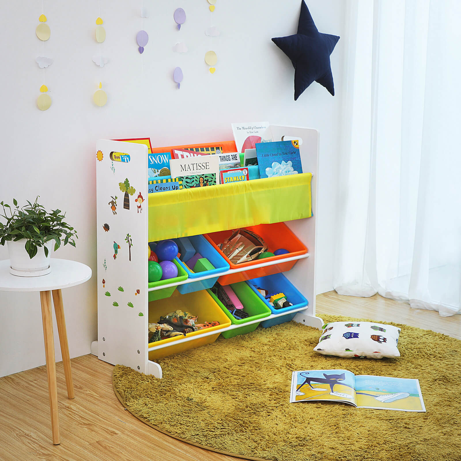 Children's cabinet - For Toys and Books - Colorful