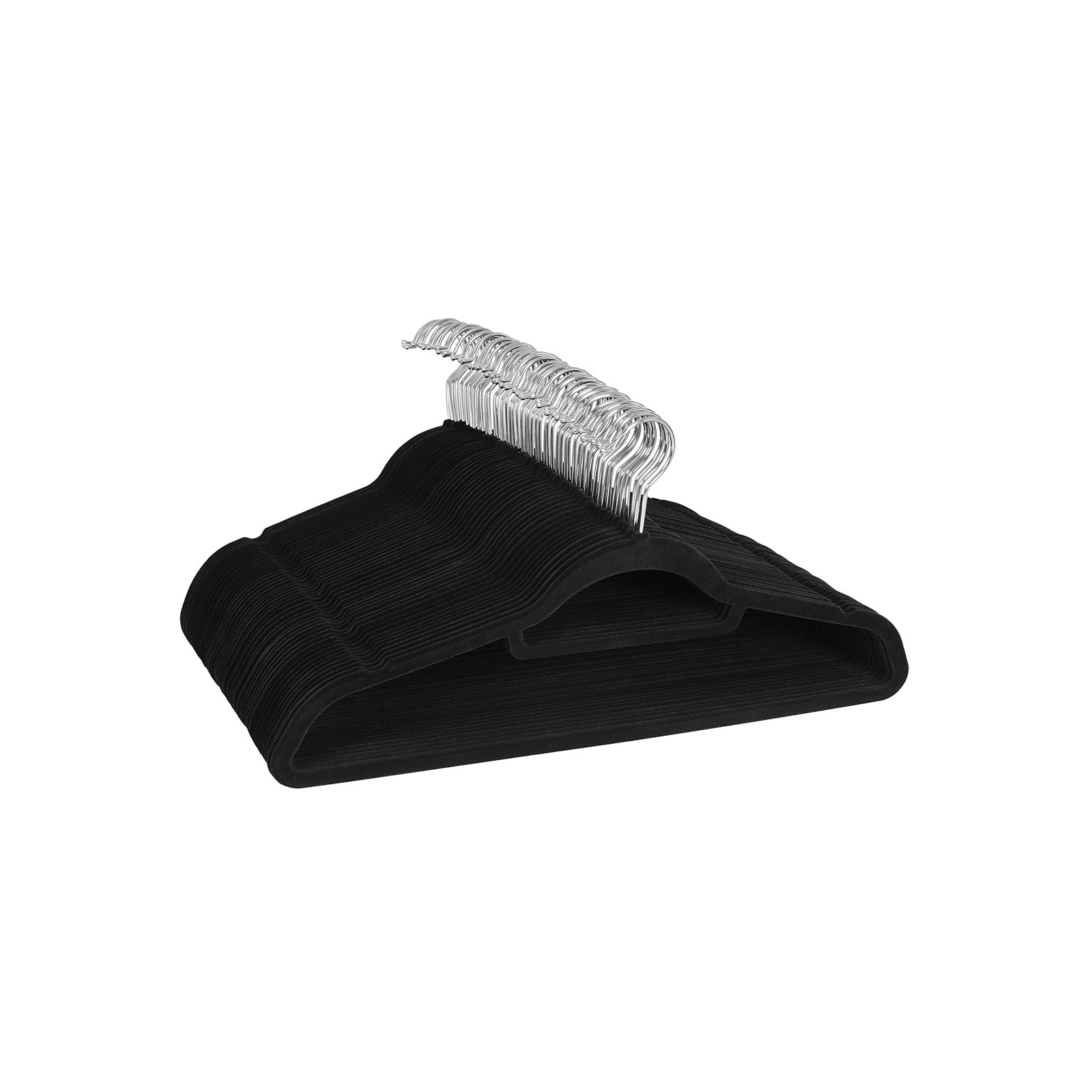 Clothing hangers - velvet - anti -slip - set of 20