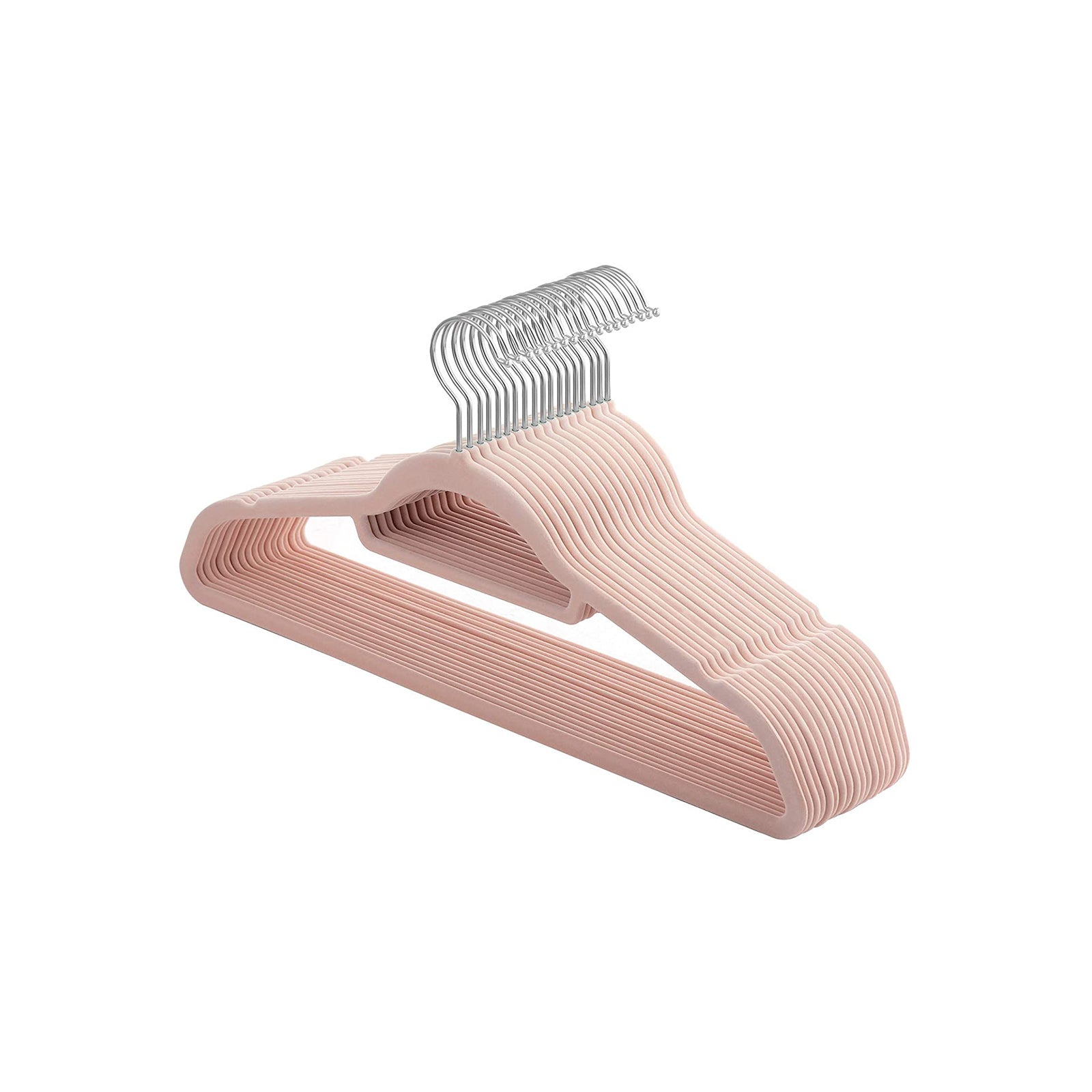 Clothing hangers - velvet - anti -slip - set of 20