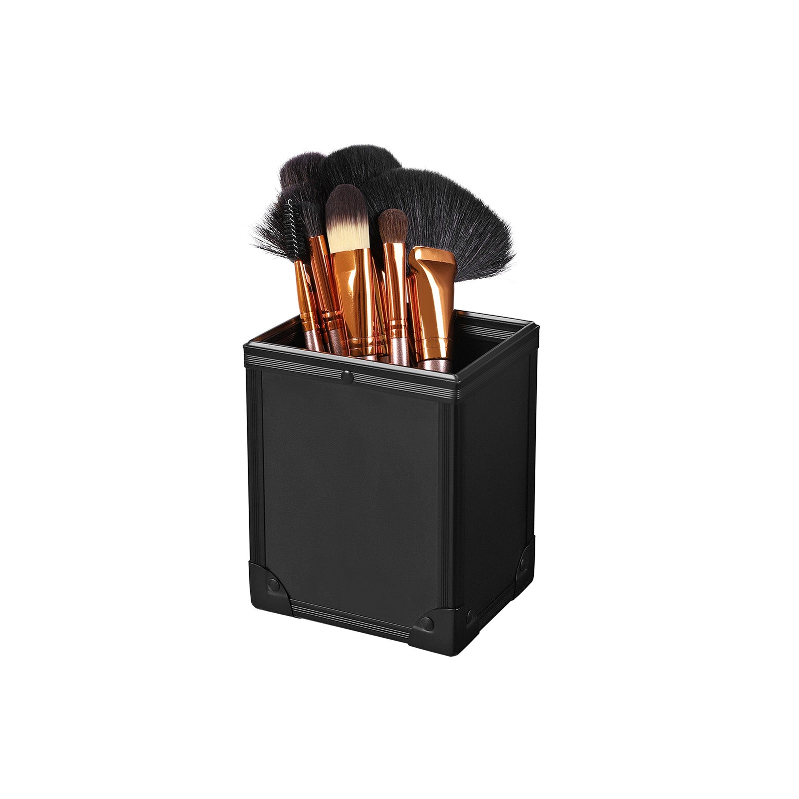 Make-up bag-Small-Black & Purple