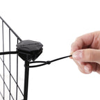 Animal Cage - Rabbit Cage / Cavia Cage - Animal Hob - Black