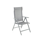 Garden chair - Folding chair - Aluminum frame - up to 150 kg load capacity - Gray