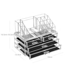 Cosmetic organizer - with 4 drawers