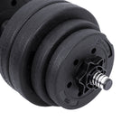 HALKERSET - Adjustable Dumbbells - 20 kg / 30 kg - plastic with steel tube