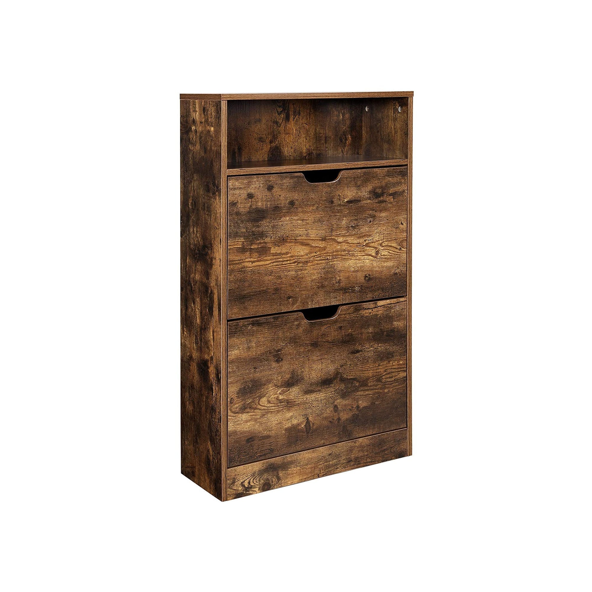 Shoe cabinet - Shoe rack - Shoe storage - Rustic Brown