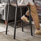Bar stools - Set of 2 - Kitchen chairs - Vintage Brown