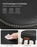 Ekho collection - Bar stool - Set of 2 - easy to mount - 63 cm high