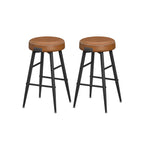 Ekho collection - Bar stool - Set of 2 - easy to mount - 63 cm high